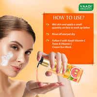 Vaadi Herbals Vitamin C Face Wash With Pro Vitamin B5 & Turmeric 110ml