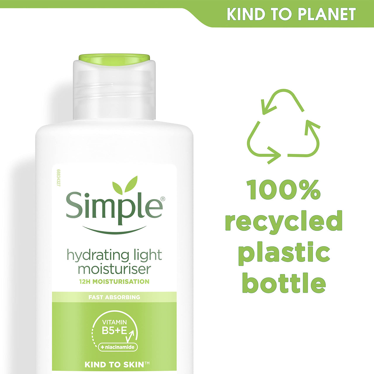 simple Kind To Skin Hydrating Light Moisturiser Cream 125 Ml
