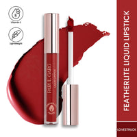 Parul Garg Beauty Featherlite Matte Liquid Lipstick | High-Pigment, Long-Wear & Non-Drying | Lightweight & Transfer-Proof | 100% Vegan & Clean Beauty | Lovestruck 11 - Ruby Red | 2.5ml