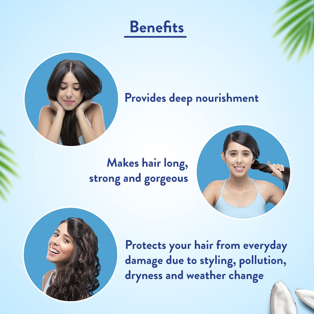 Parachute Advansed Ayurvedic Coconut Hair Oil, Hair Oil, Controls Hairfall and 7 Major Hair Problems,300 ml & Parachute Advansed Gold Coconut Hair Oil with Vitamin E | 400ml