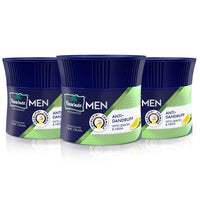 Parachute Advansed Men Hair Cream, Anti-Dandruff, 100 gm (Pack of 3) And Anti-Hairfall With Almond, 100 gm (Pack of 3)