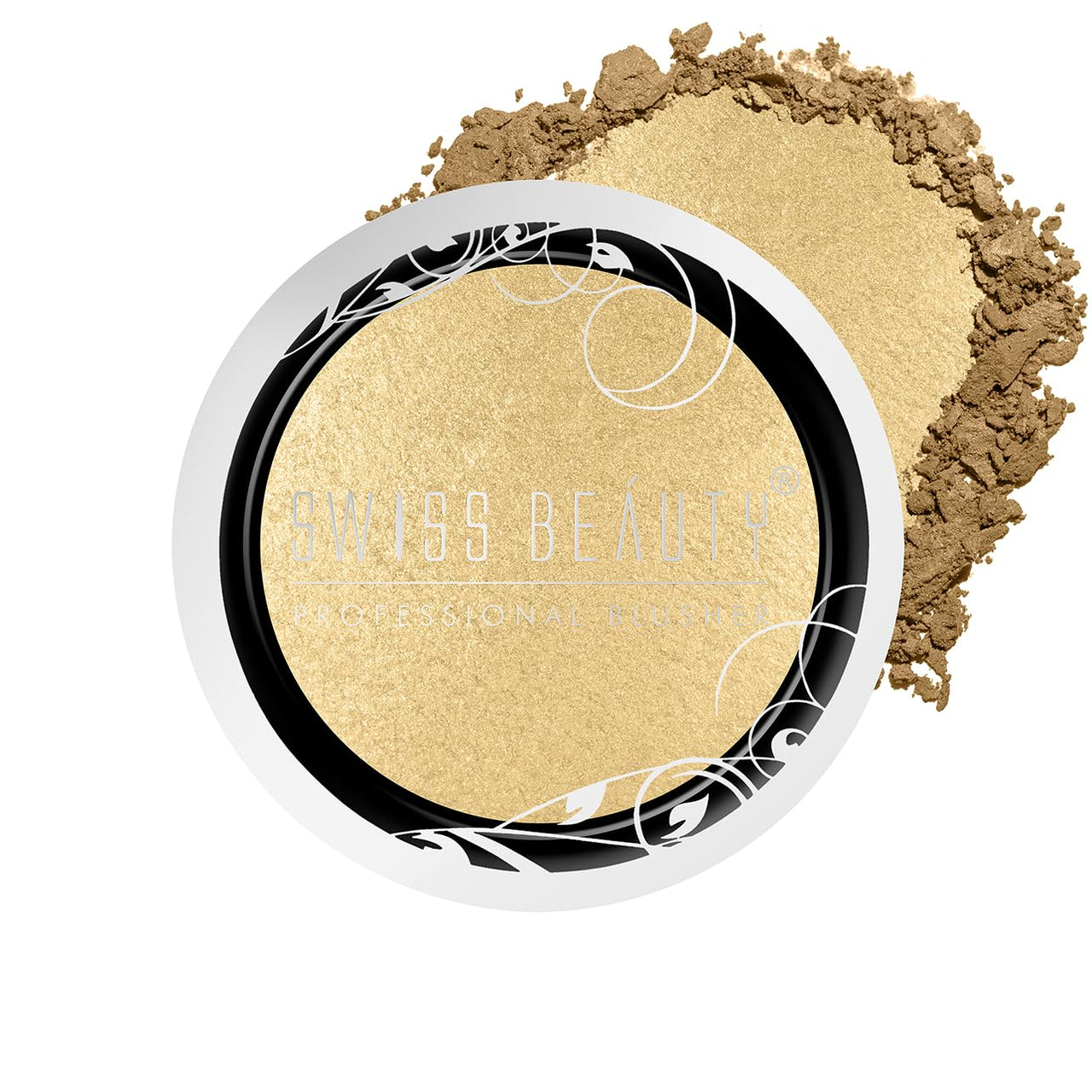Swiss Beauty Professional Blusher with highly blendable shades | Pigmented Blusher for a Natural Flush | Shade-01, 6gm|