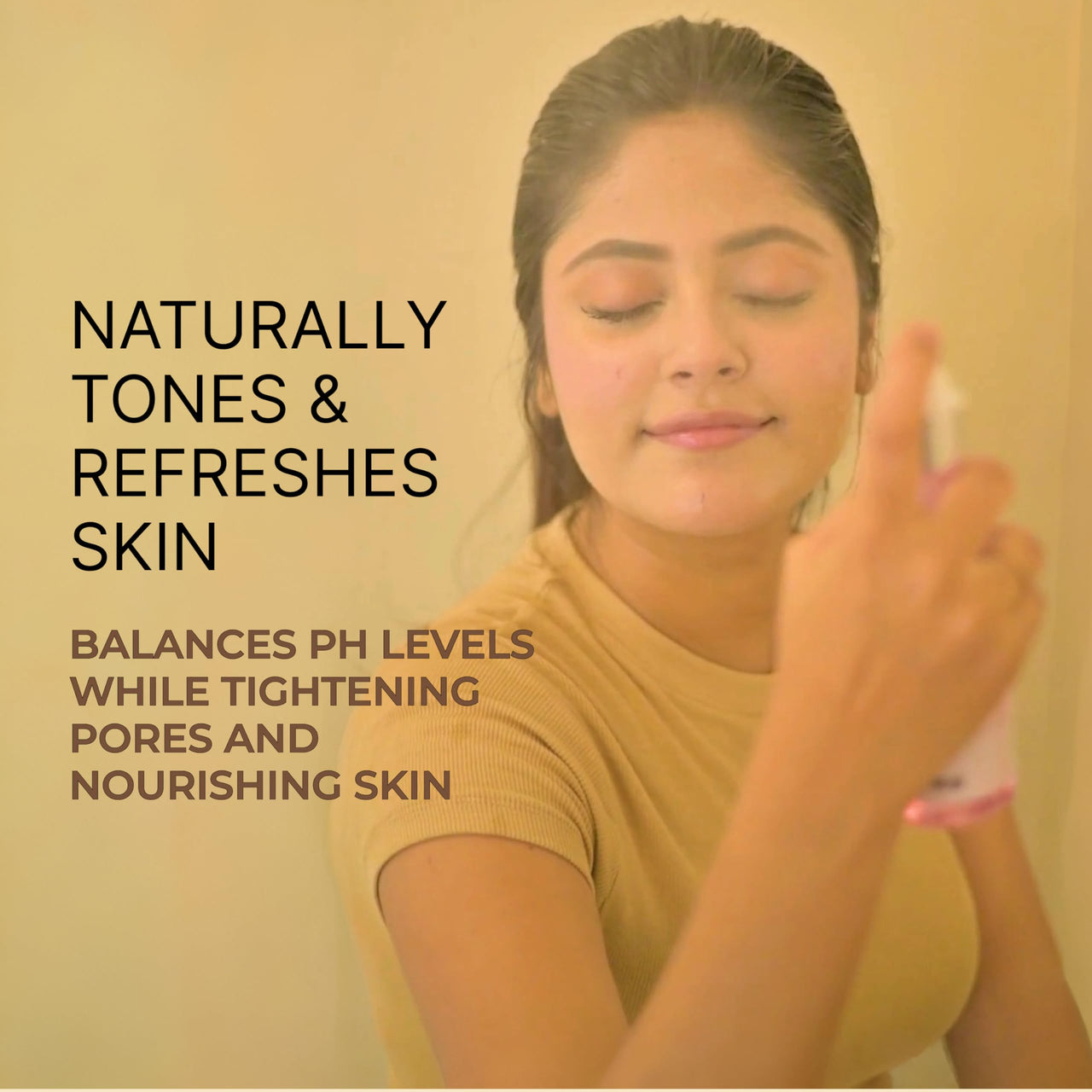 Vitro Rose Water Spray for Face 200ml | Pure Gulab Jal | No Additives, Chemicals, or Preservatives | Natural Toner for Hydrated, Glowing Skin | Hydro Distilled