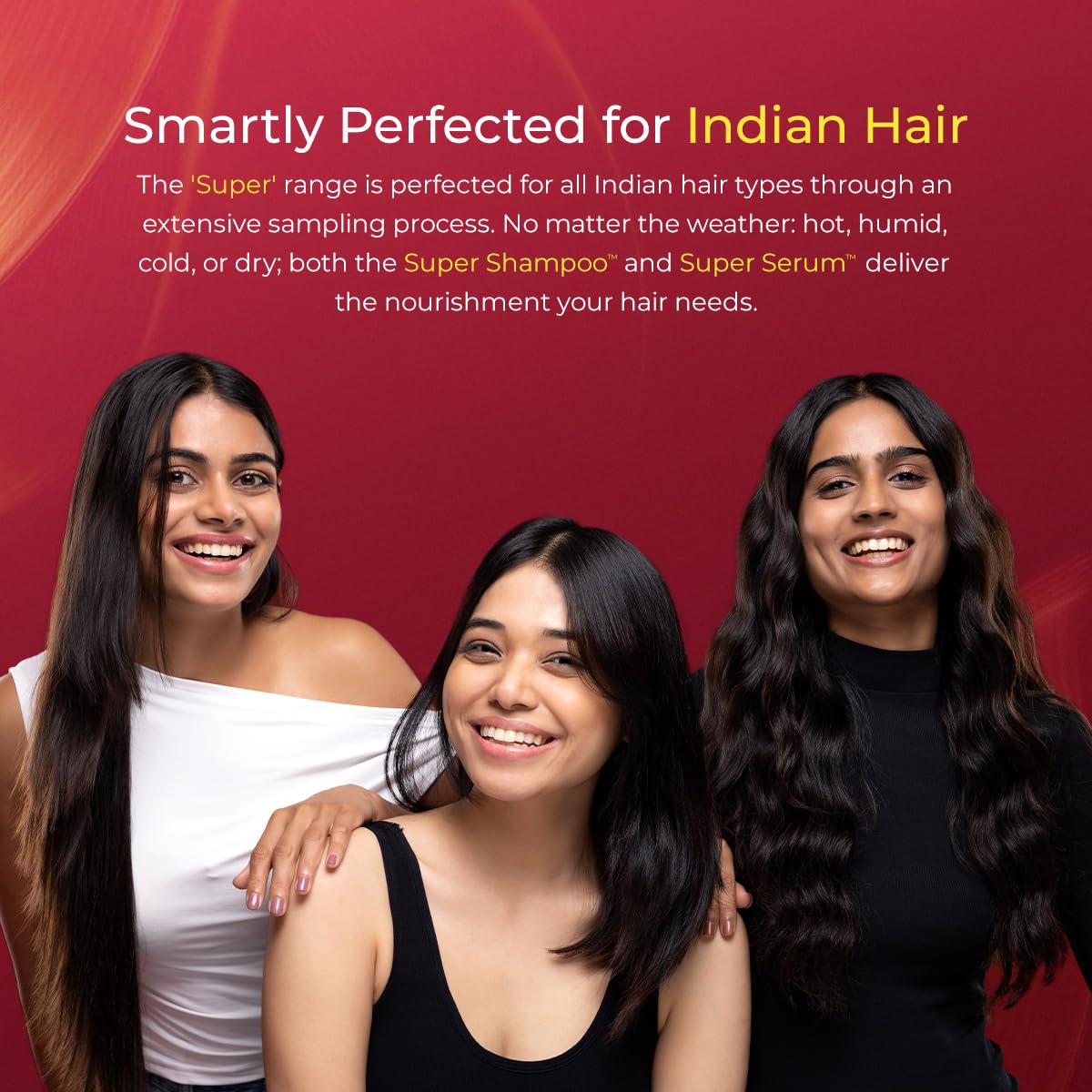 Arata Super Hair Duo | Super Shampoo & Super Serum | Prevents Breakage | Restores pH Balance | Adds Shine | Adds Smoothness | Reduces Frizz | For Women & Men | 300ml + 100ml