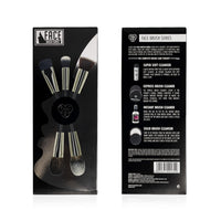 PAC Cosmetics Face Series (5 Brushes) Best Face Makeup Brushes For Foundation, Concealer, Blush, Bronzer, and Setting Powder Application and Blending