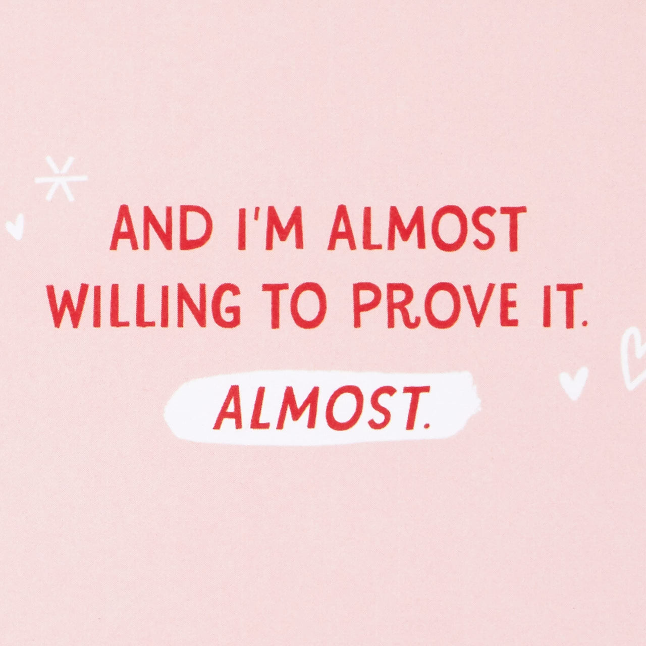 Hallmark Funny Anniversary Card, Love Card, Romantic Birthday Card (I Love You More Than Fill in the Blank Stickers)