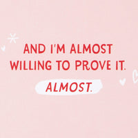 Hallmark Funny Anniversary Card, Love Card, Romantic Birthday Card (I Love You More Than Fill in the Blank Stickers)