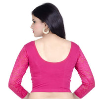 Fressia Fabrics Cotton Bustier Saree Blouse