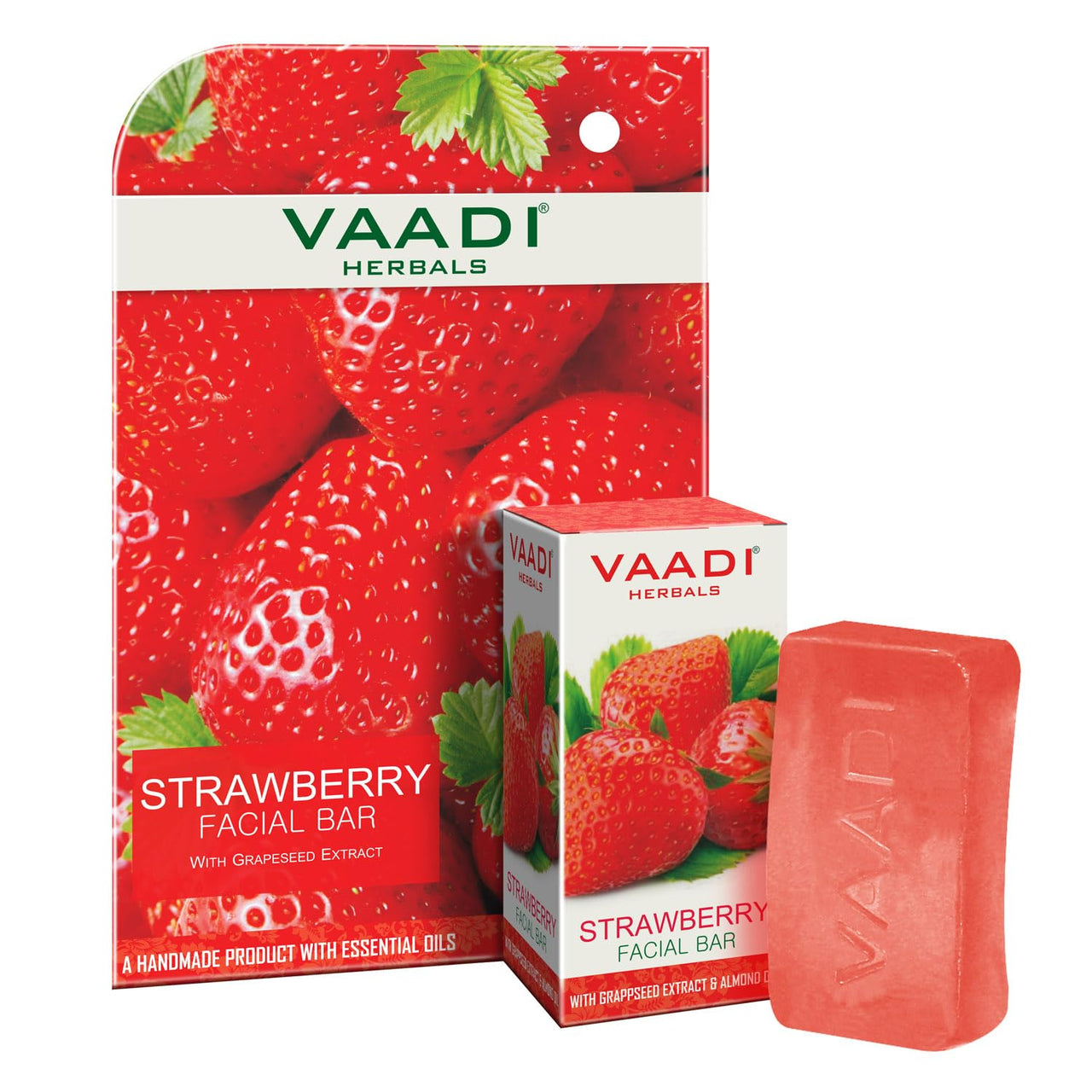 Vaadi Herbals Assorted Facial Bars, 25g (Pack of 5)