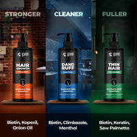 Beardo Hair Growth Vitalizer Shampoo, 200 ml | Shampoo for Men | Promotes Hair Growth | Sulphate and Paraben Free Shampoo | With Onion Oil & Biotin