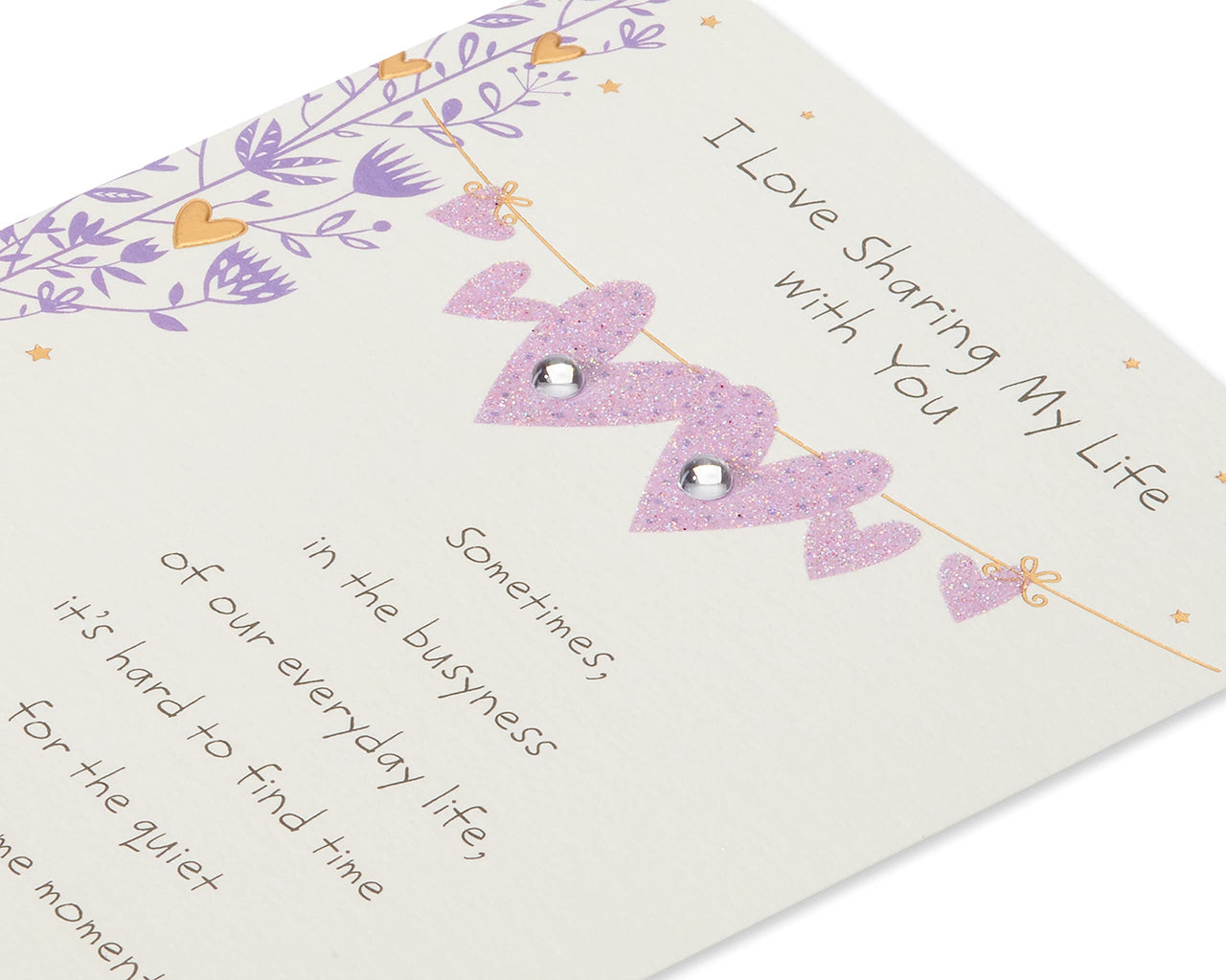 American Greetings Romantic Birthday Card (You-And-Me Moments)