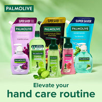 Palmolive Hydrating Foaming Lime & Mint Liquid Hand Wash, Dispenser Bottle (250ml) & Refill Bottle (500ml), Removes Germs, Refreshing Fragrance