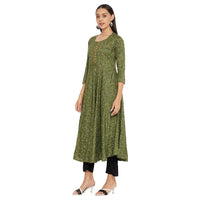 Tissu Women's  Floral Printed Kurta