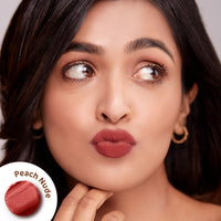 Mamaearth Moisture Matte Longstay Lipstick with Avocado Oil & Vitamin E for 12 Hour Long Stay - 2 g (Peach Nude)