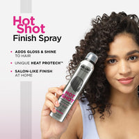 BBlunt Hot Shot Finish Spray For Radiant Shine - 200 ml | Designed for Indian Hair | For Men & Women