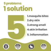 Tuco® Kids Don't Bug Me Mosquito Repellent Lotion | With Chamomile, Aloe Vera and Calendula Protects from Dengue, Malaria, Chikunguniya | 100% Natural with 12 hr. Protection | Age 0-10 Years |100 ml