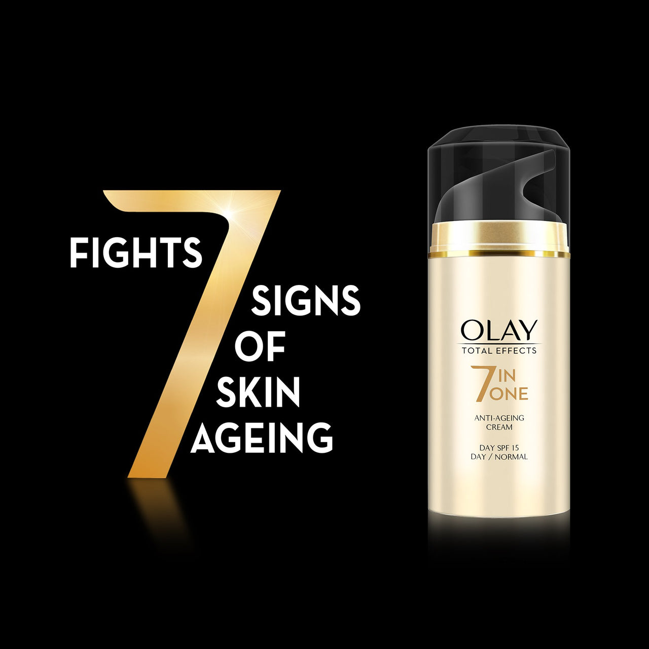 Olay Total Effects 7 In 1 Normal Anti Aging Skin Day Cream, SPF 15, 20g