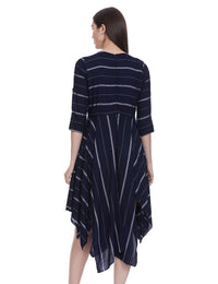 Jaipur Kurti Women Dress Blue 2XL