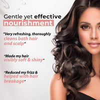 Kaya Clinic Hair Nourishing Shampoo, 200ml Contains Hibiscus Extracts & Almond Oil, Reduces Hair Breakage, Softer Hair