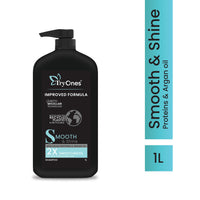 TryOnes Smooth & Shine Shampoo With Biotin & Silk Proteins For Silky Smooth Hair - Moisturises Dry & Frizzy Hair|| For Men & Women 1000 ml