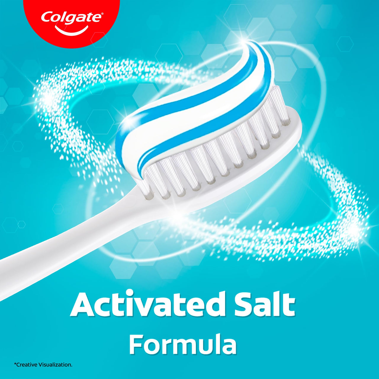 Colgate Active Salt Toothpaste, Daily Germ Protection, Combo Pack of 200g+100g, Toothpaste with Salt and Mint, Healthy Gums & Teeth, Tooth paste that Fights Germs & Provides Fresh Breath