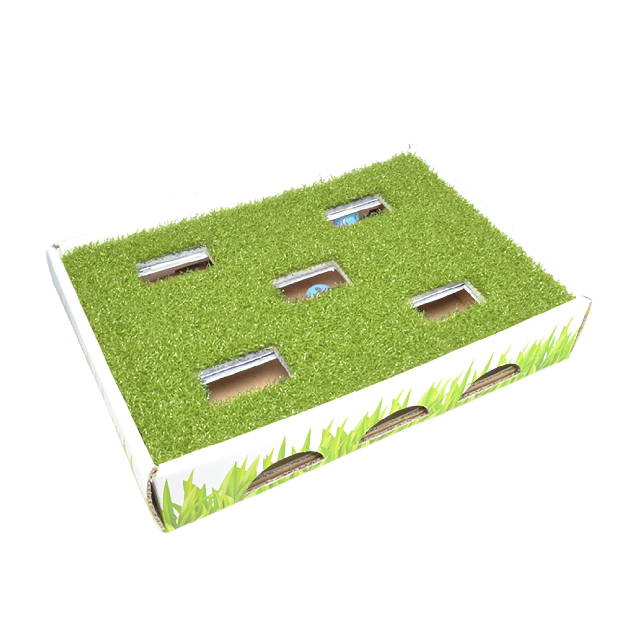 Catstages Grass Patch Hunting Box Cat Toy