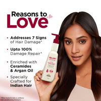 BBLUNT 7 in 1 Repair & Revive Conditioner for Upto 100% Damage Repair - 250 g | Addresses 7 Signs of Hair Damage | Enriched with Ceramides & Argan Oil