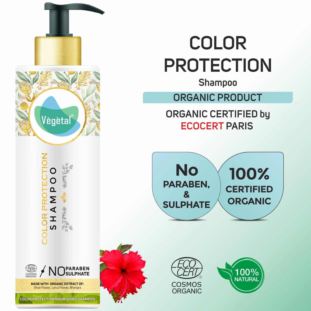 Vegetal Color Protection Shampoo 200ml.
