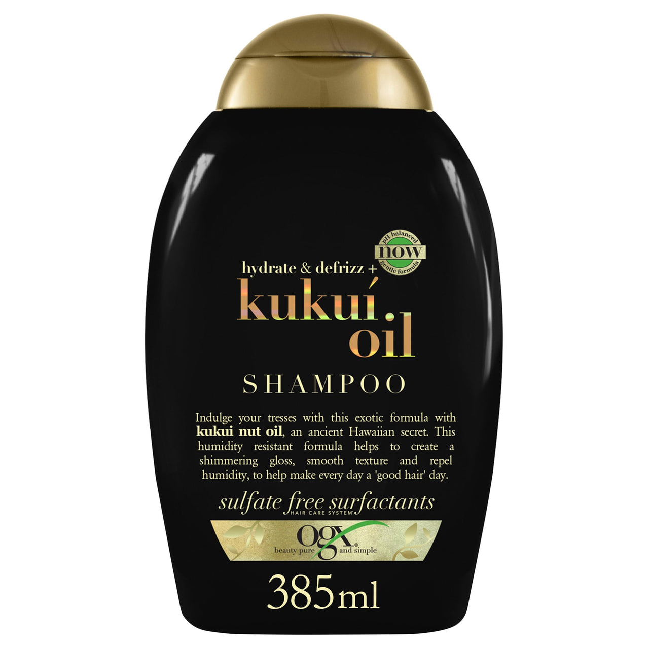 OGX Kukui Oil Shampoo Hydrate Plus Defrizz 13oz (385ml)