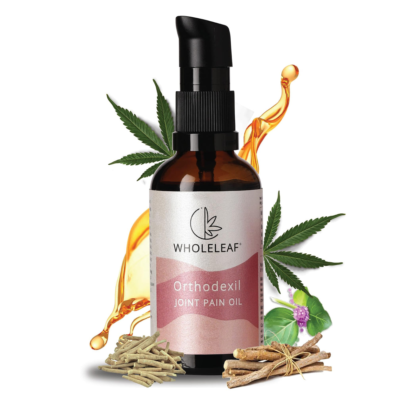 WholeLeaf Orthodexil Joint Pain Oil 30 ml| Instant Long-Lasting Relief for Knee, Neck, Back, Shoulder & Joint Pain | Helps in Stiffness & Swelling | Ayurvedic Formula with Vijaya & Herbal Extracts