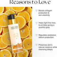 Nourish Mantra Vitamin C Glow Face Wash | Gently Cleanses & Illuminates the Skin | Infused With Vitamin C, Aloe Vera, & Vitamin E | Suits All Skin Types | For Men & Women | 200 ml