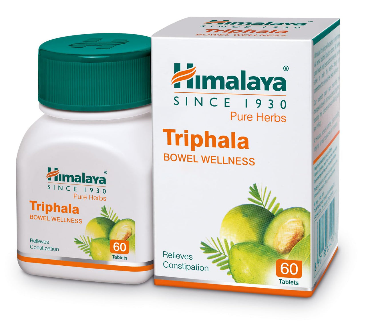 Himalaya Wellness Triphala Bowel Wellness |Relieves constipation| - 60 Tablets & Himalaya Arjuna - 60 Tablets