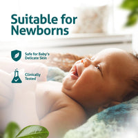 Himalaya Gentle Baby Wash 200ml | No tears formula |with chickpea and Green gram| Cleansing baby's  gentle skin