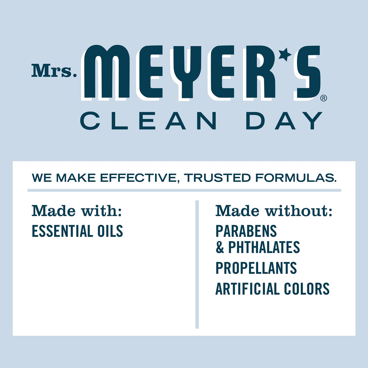 MRS. MEYER's CLEAN DAY Room and Air Freshener Spray, Non-Aerosol Spray Bottle Infused with Essential Oils, Lemon Verbena, 8 fl. oz - Pack of 3 8 Fl Oz (Pack of 3)