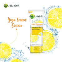 Garnier Men Power White Anti-Pollution Double Action Facewash, 100gm And Garnier Skin Naturals Light Complete Facewash, 100g