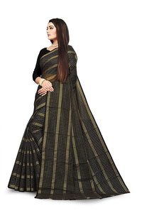 Amazon Brand - Anarva Soft Heavy & Cotton Silk Sarees for women, Beautiful saree free size with unstitched Blouse Piece