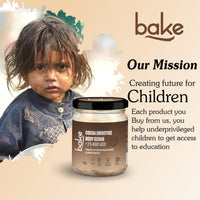 BAKE 2% Kojic Acid Coffee Smoothie Body Scrub For Pigmentation & Strawberry Skin | Tan Removal, Skin Exfoliation & Whitening | For Dark Knees, Elbows & Neck | 150g