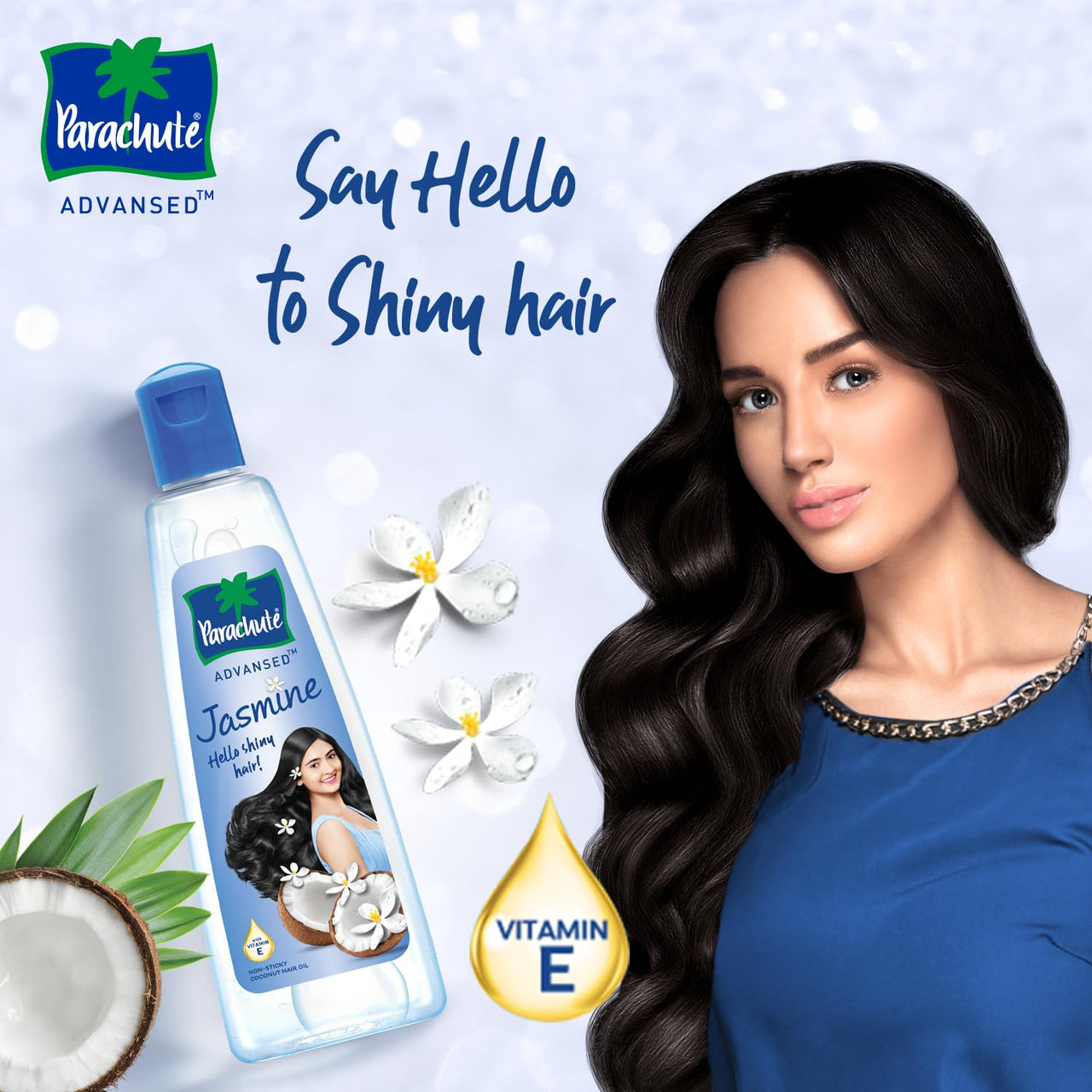 Parachute Advansed Jasmine Coconut Hair Oil, 300 ml