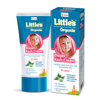 Little's Organix Diaper Rash Cream (50 g - Tube with Monocarton), with Organic Ingredients (Aloe Vera and Neem extract),White