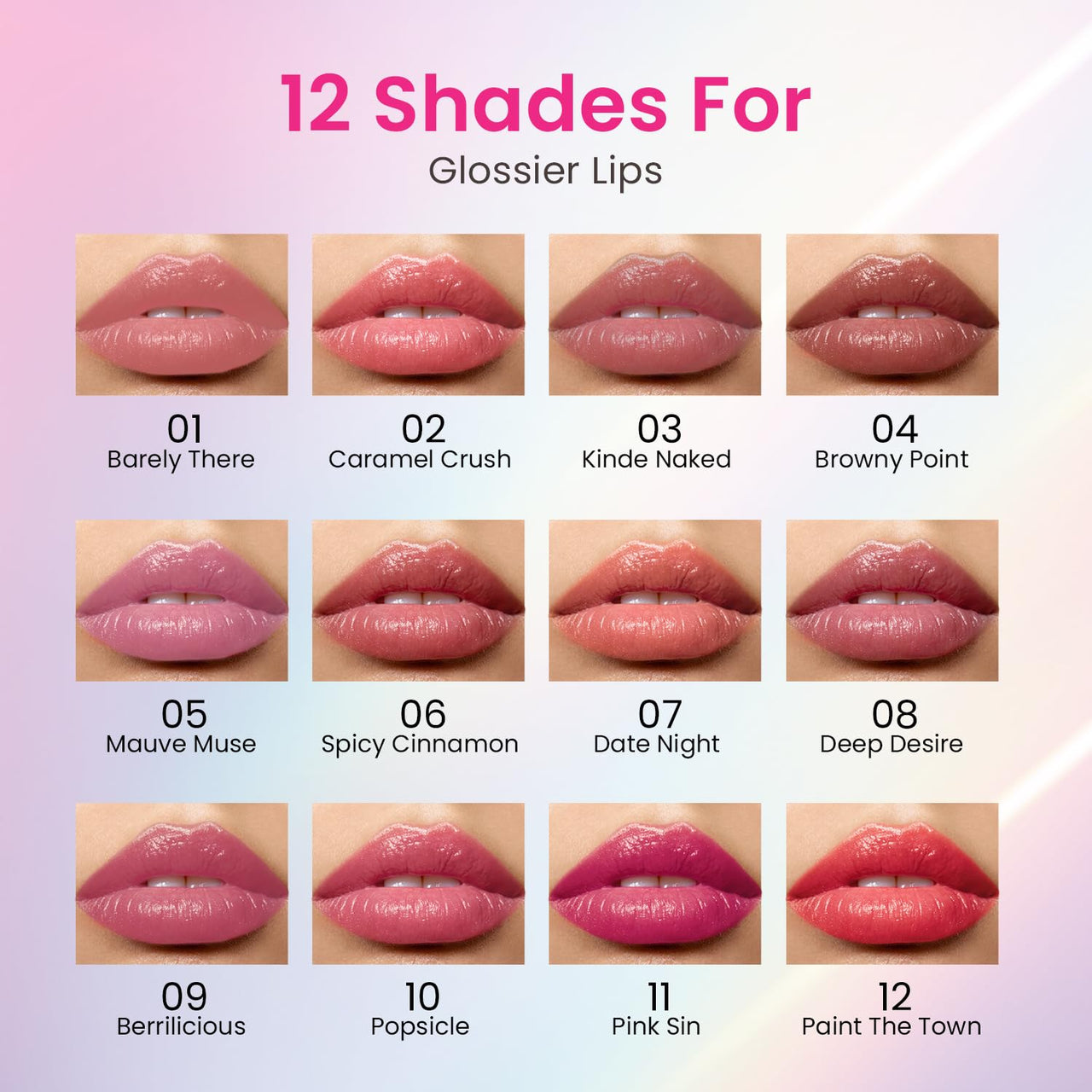 Swiss Beauty Plump-Up Wet Lightweight Lip Gloss With High Shine Glossy Finish For Fuller And Plump Lips | Shade- Browny Point, 2Ml|