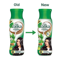 Vatika Enriched Coconut Hair Oil , 450 ml - Clinically Tested to Reduce 50% Hairfall in 4 Weeks