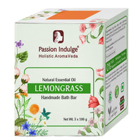 Passion Indulge Papaya Handmade Bath Soap PACK OF 3 (Each 100 gm) | Deep Cleansing Soap For All Type Skin