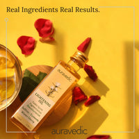 Auravedic Saffron Original Face Oil For Glowing Skin100 ml Ashwagandha Pigmentation Serum Face Serum For Pigmentation For Skin Body Oil After Bath For Daily Use