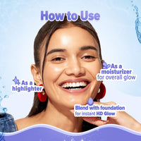 Aqualogica Illuminate+ Lush Strobe Cream with Wild Berries and Alpha Arbutin - 30g