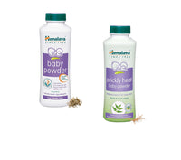 Himalaya Baby Powder and Prickly Heat Baby Powder Keeps Baby Fresh,200Gm (Pack of 2)