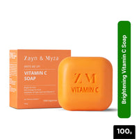 ZM Zayn & Myza Dermatologically Tested, Paraben-Free Vitamin C Soap Enriched with Kojic Acid, Vitamin C and Vitamin E For Skin Brightening and Deep Cleansing