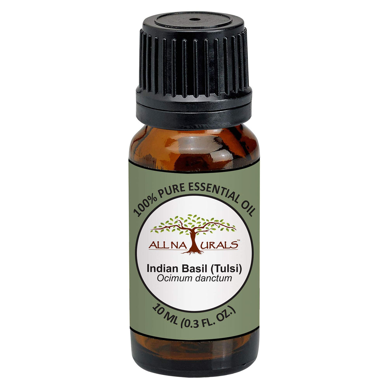 All Naturals - Tulsi Essential Oil (15 Ml)|Versatile Essential Oil For Home Fragrance|Pure & Natural|Tulsi Oil For Spirituality & Focus|Disinfection,Insect-Repellent,Anti-Fungal|Essential Oil For Skin