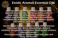 Exotic Aromas Lavender Essential Oil & Sandalwood Essential Oil, Pack of 2