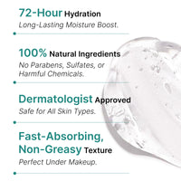 WildOak 72 hrs Advanced Hydrating Face Gel with 15 Skin Superfoods | Retinol, Hyaluronic Acid, Probiotics, Collagen, Peptides & Ceramides | Boosts Elasticity & Anti-Aging | Improve Barrier | 100gm