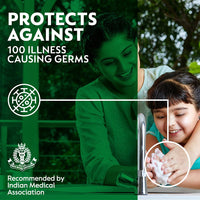 Dettol Antiseptic Disinfectant liquid for First aid, Surface Cleaning and Personal Hygiene & Liquid Handwash Refill - Original Germ Protection Hand Wash- 1500ml | Antibacterial Formula